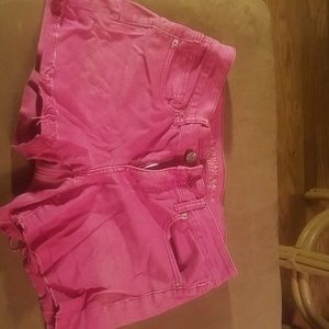 Pink shorts